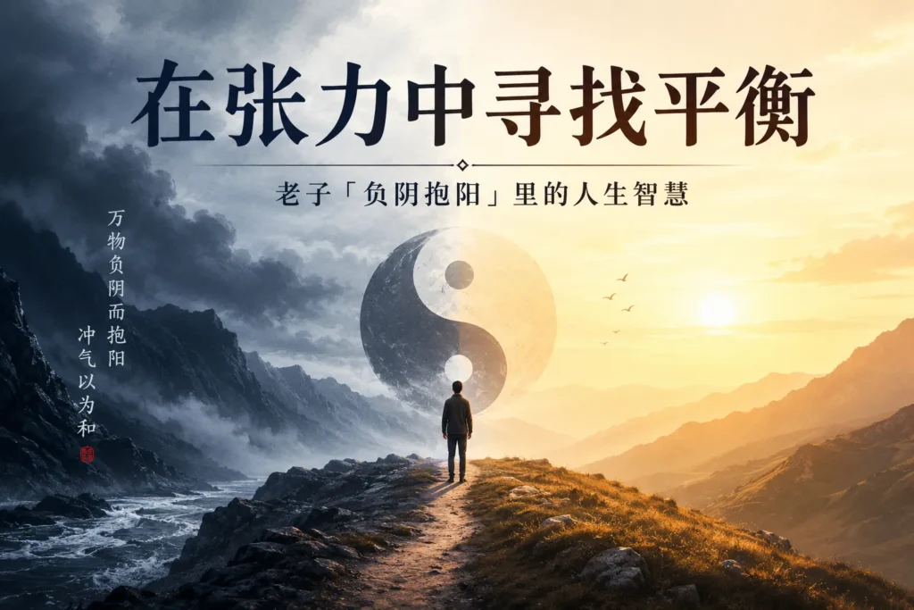 在张力中抵达平衡:论“负阴抱阳”的生命智慧插图 在张力中抵达平衡:论“负阴抱阳”的生命智慧